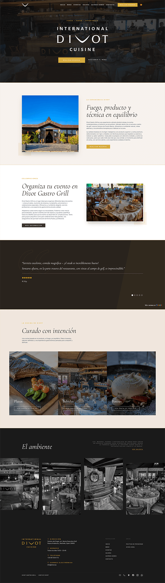 Divot Gastro Grill restorani koduleht